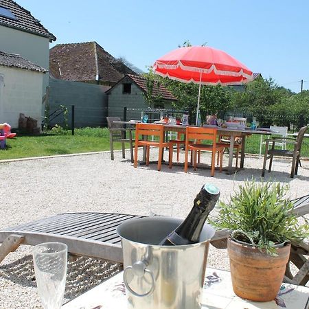 La Ferme De Mon Enfance Villa Villechétif Exteriör bild