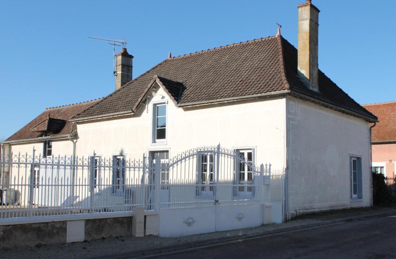 La Ferme De Mon Enfance Villa Villechétif Exteriör bild