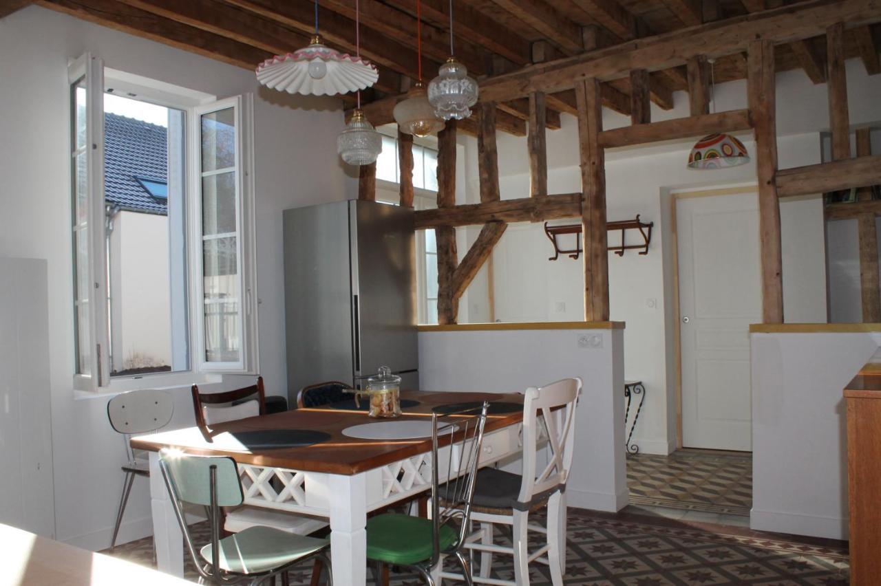 La Ferme De Mon Enfance Villa Villechétif Exteriör bild