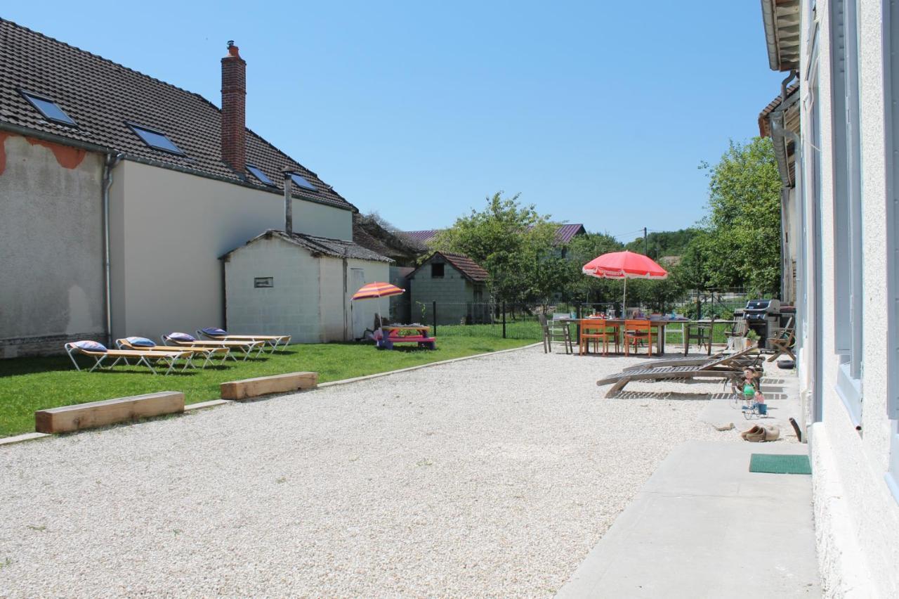 La Ferme De Mon Enfance Villa Villechétif Exteriör bild