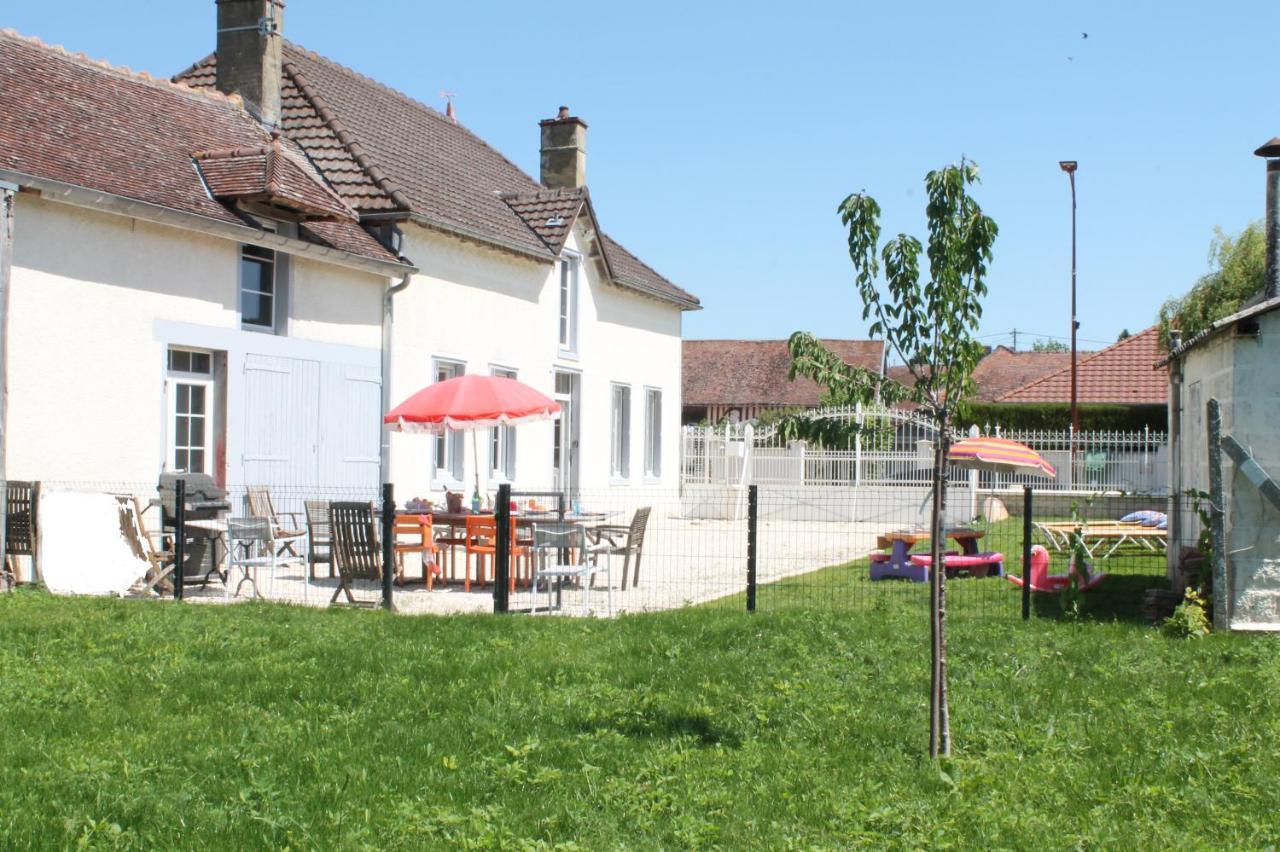 La Ferme De Mon Enfance Villa Villechétif Exteriör bild