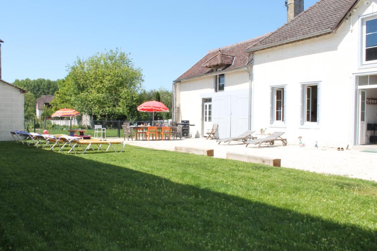 La Ferme De Mon Enfance Villa Villechétif Exteriör bild