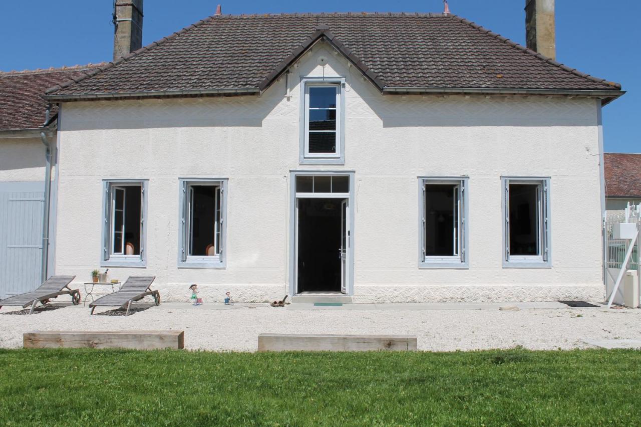 La Ferme De Mon Enfance Villa Villechétif Exteriör bild
